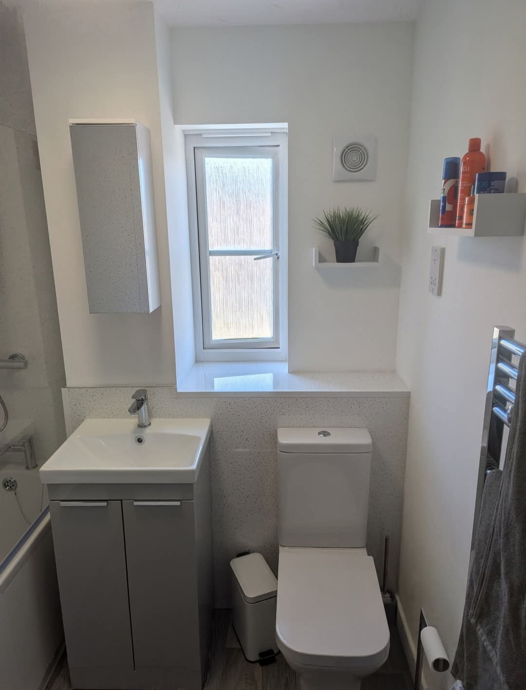 Bathroom after renovation by Kingdom Plumbing Services